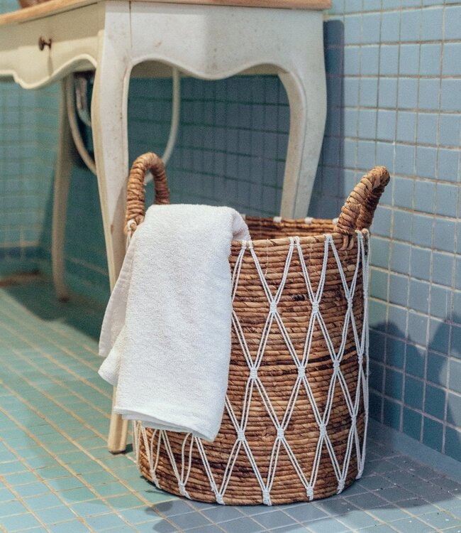 Wasmand | Plantenmand GARIAU van bananenvezel (3 maten)