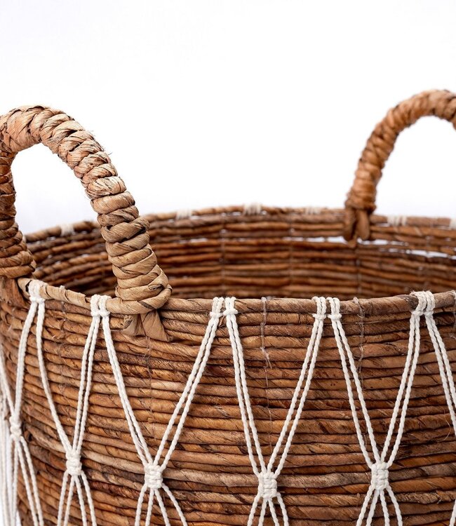 Wasmand | Plantenmand GARIAU van bananenvezel (3 maten)