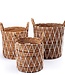 Wasmand | Plantenmand GARIAU van bananenvezel (3 maten)