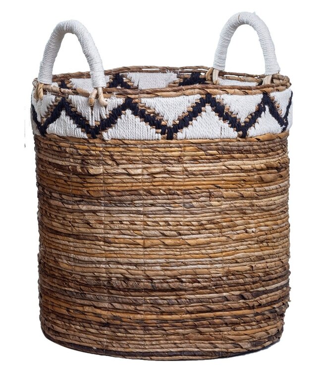 Mandje | Wasmand | Plantenmand DALU van Bananenvezel (3 maten)