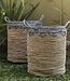 Wasmand NIAS | Plantenmand | Grote opbergmand van zeegras (2 maten)