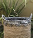 Wasmand NIAS | Plantenmand | Grote opbergmand van zeegras (2 maten)
