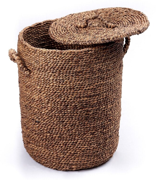 Opbergmand IKAT | Wasmand | Mand met deksel | Mand met deksels
