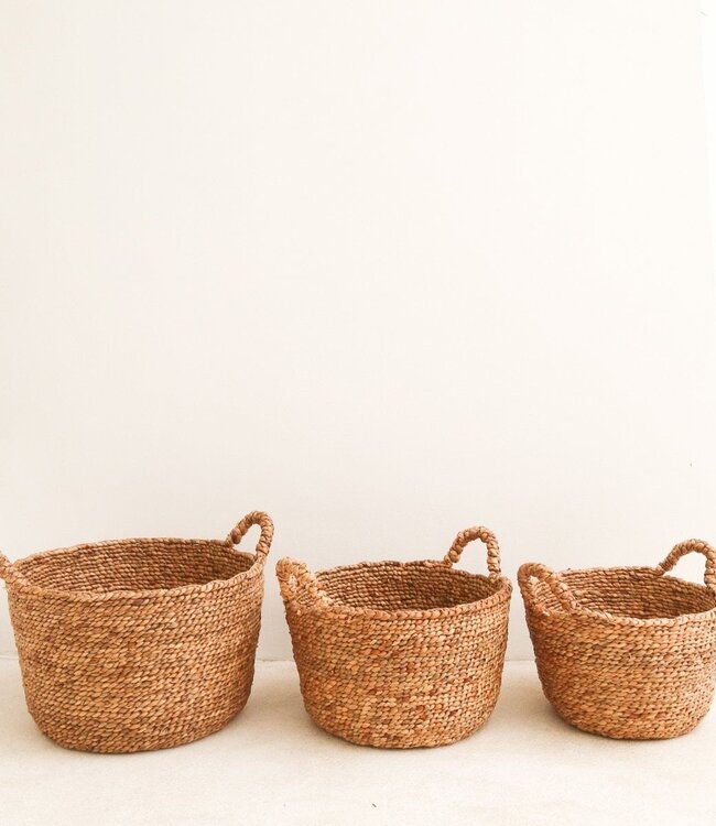 Wasmand | Plantenmand | Opbergmand SAMU van waterhyacint (3 maten)