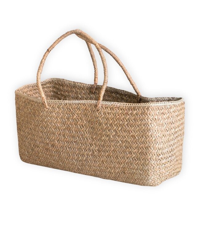 Handwoven tas gemaakt van zeegras salara (2 maten)