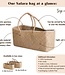 Handwoven tas gemaakt van zeegras salara (2 maten)
