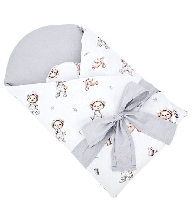 Bedrukt katoenen kegel met kokos GARDENER BEAR