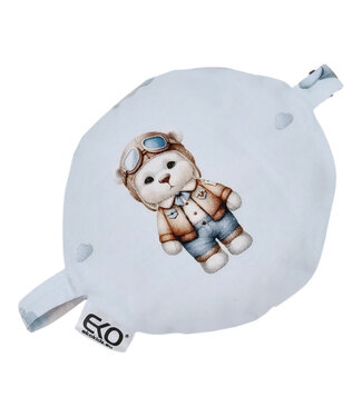 EkoKids Kersenpitkussen 15 x 15 cm PILOT BEAR