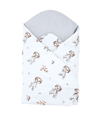 EkoKids Babywrap zonder kokos GARDENER BEAR