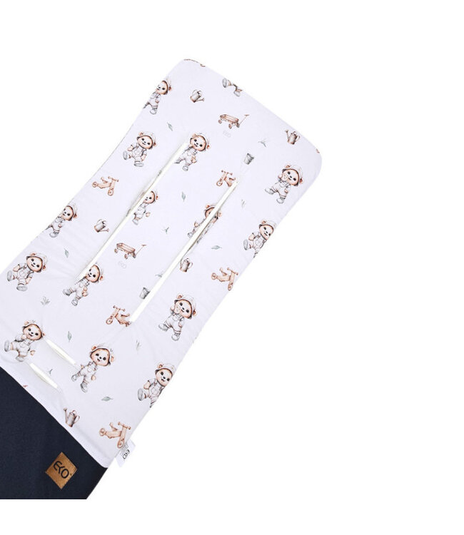 Inlegkussen voor kinderwagen met traagschuim MEMORY GARDENER BEAR