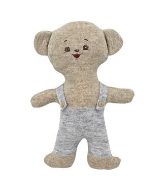EkoKids Gebreid knuffeldier Tuinierbeer