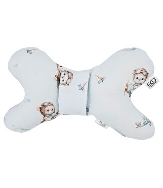 EkoKids Vlinderkussen PILOOT BEER