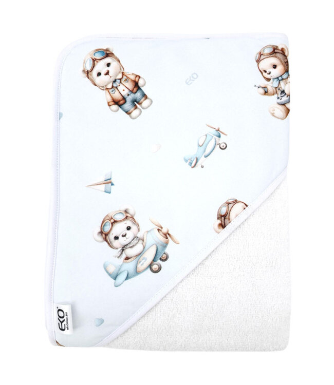 Badjas PILOT BEAR/WIT