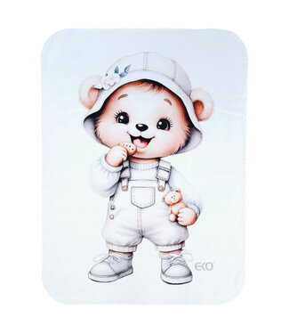 EkoKids Paneeldeken Tuinierbeer