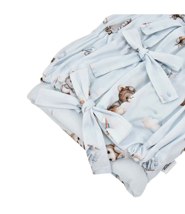 Bedrukte katoenen kegel met kokos PILOT BEAR