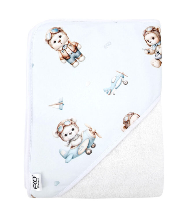 Badjas PILOT BEAR/WIT