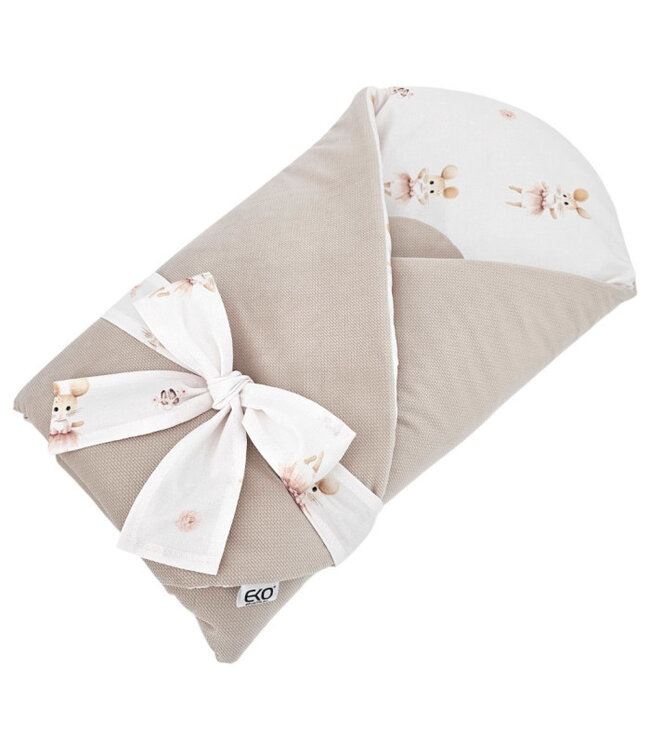 Katoenen kegel met fluwelen ballerina-muis