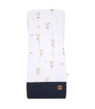 EkoKids Inlegkussen voor kinderwagen met traagschuim MEMORY BALLERINA MOUSE