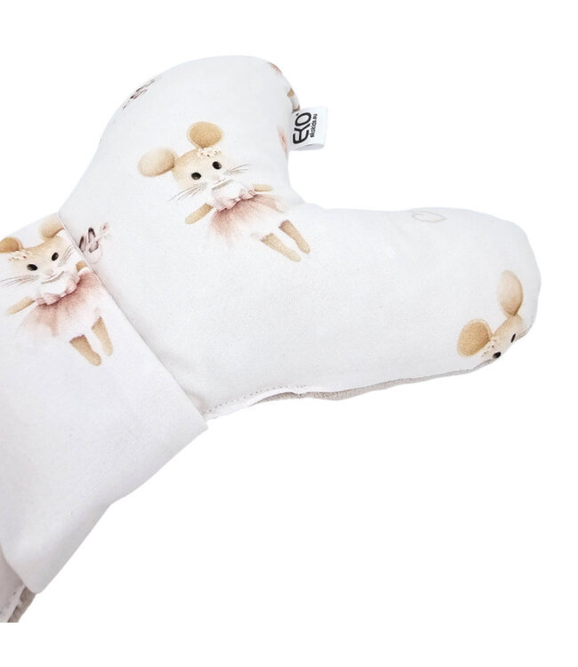 Vlinderkussen Ballerina-muis