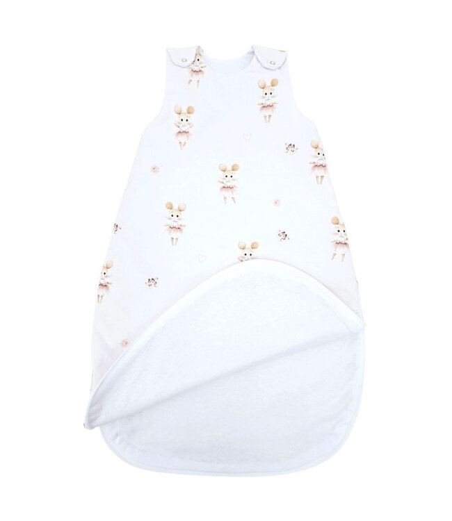 Baby-slaapzak Maat M Ballerina-muis