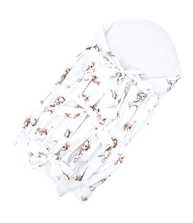 Bedrukt katoenen kegel met kokos GARDENER BEAR