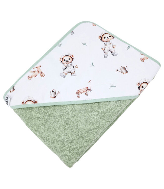 Badjas TUINIERBEER/MINT