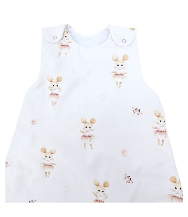 Baby-slaapzak Maat M Ballerina-muis