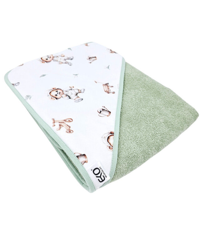 Badjas TUINIERBEER/MINT