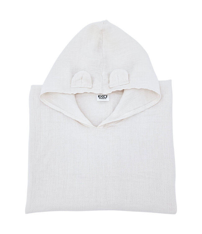 Mousseline Poncho BEIGE