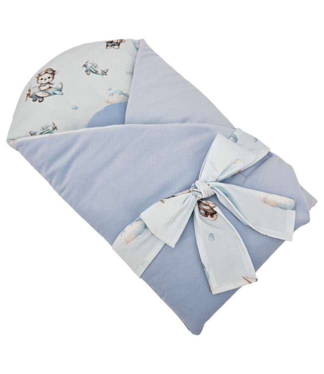 Katoenen kegel met VELVET PILOT BEAR