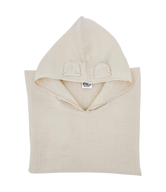 Mousseline Poncho LATTE