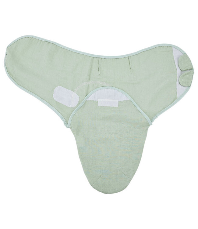 Baby mousseline wikkel 3-6 kg mint
