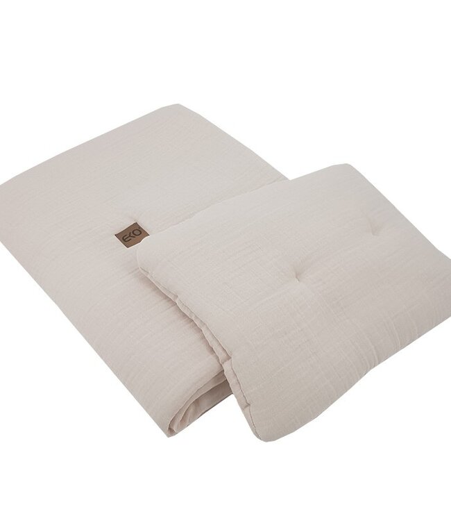 Hydrofiel wiegbeddengoedset BEIGE
