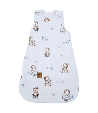 EkoKids Babyslaapzak KLEINE PILOOTBEER