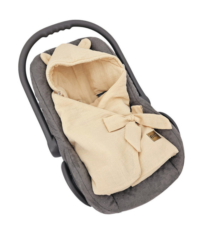 Slaapzak voor autostoel met 3- en 5-puntsgordels HONEY