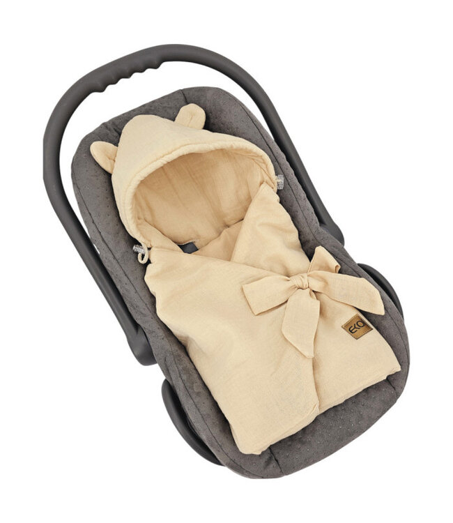 Slaapzak voor autostoel met 3- en 5-puntsgordels HONEY