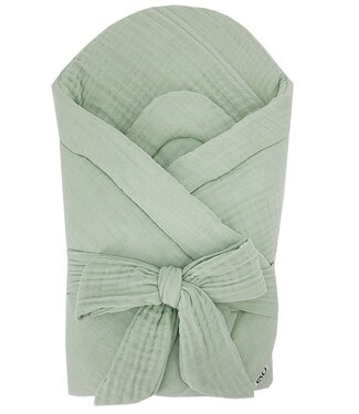 EkoKids Mousseline wikkeldoek met Kokosmunt