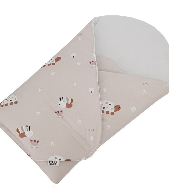 Bedrukt katoenen wikkeldoek BIJEN