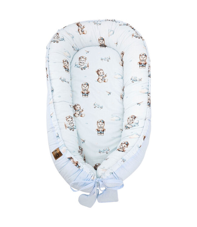 Katoenen babycocon PILOT BEAR