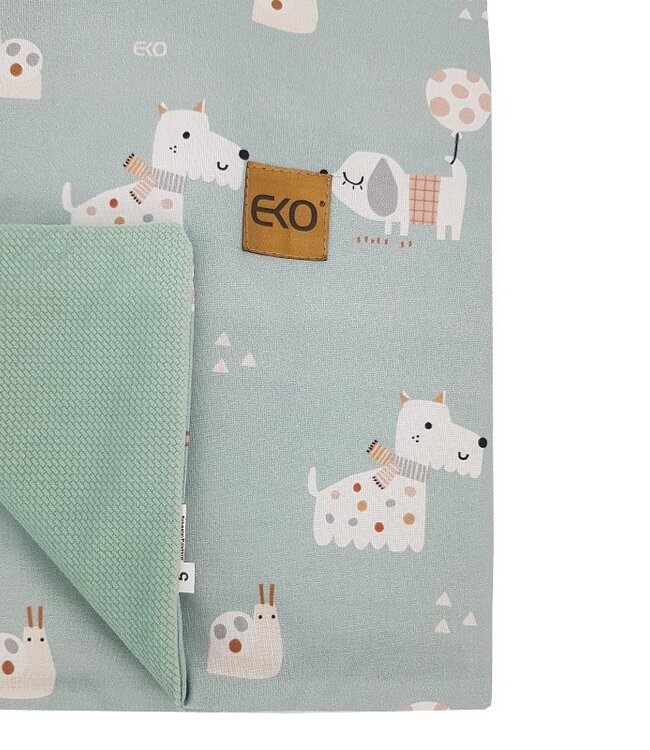 Deken en speelkleed met fluwelen voering voor honden