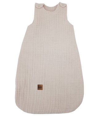 EkoKids Mousseline slaapzak medium beige