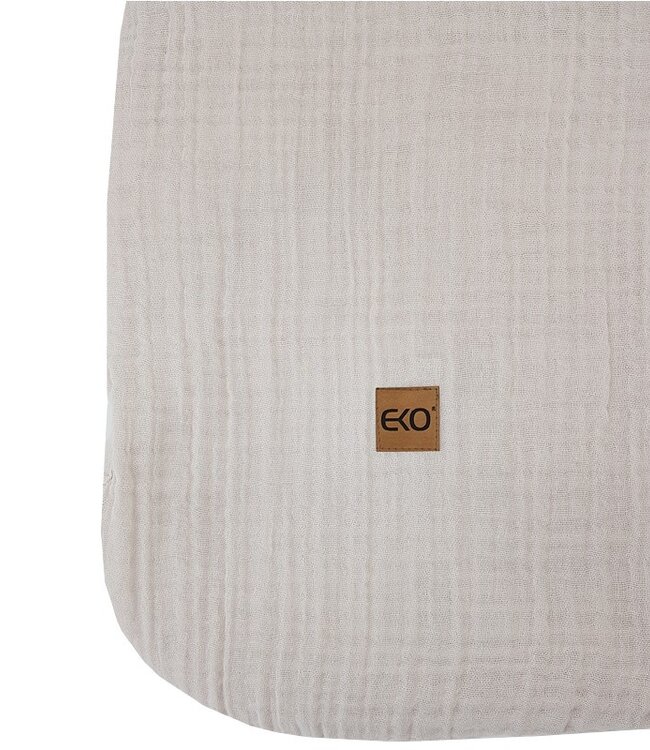 Mousseline slaapzak medium beige