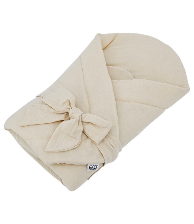 Mousseline wikkeldoek LATTE