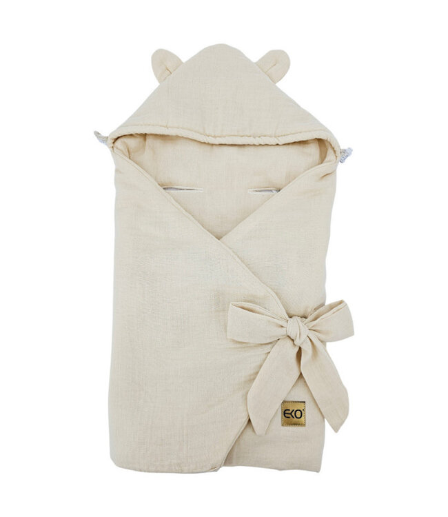 Slaapzak voor autostoel met 3- en 5-puntsgordels LATTE