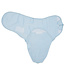 Babymousseline wikkeldoek 3-6 kg BLAUW