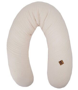 EkoKids Mousselinekussen voor mama en baby beige