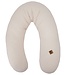 Mousselinekussen voor mama en baby beige