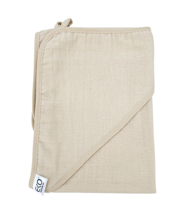 Mousseline badjas LATTE