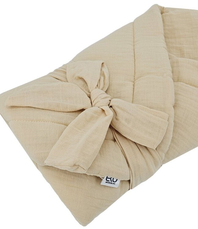 Mousseline-inbakerdoek met kokos-honing