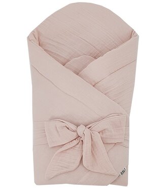 EkoKids Hydrofiele inbakerdoek ROZE